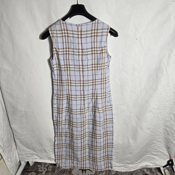 Burberry London Plaid Sleeveless Dress - Picture 6 of 9